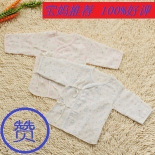 Baby gauze belly clothing infant summer top newborn baby clothes cotton comfortable baby clothes