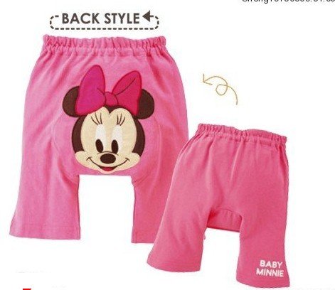 Baby girls  underwear 9 pcs / lot  Pure cotton baby's pants lovely children's trousers baby girl's underwear mickey pant
