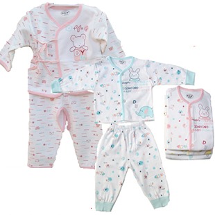 Baby infant newborn underwear set 100% cotton 100% cotton spring and autumn baby clothes