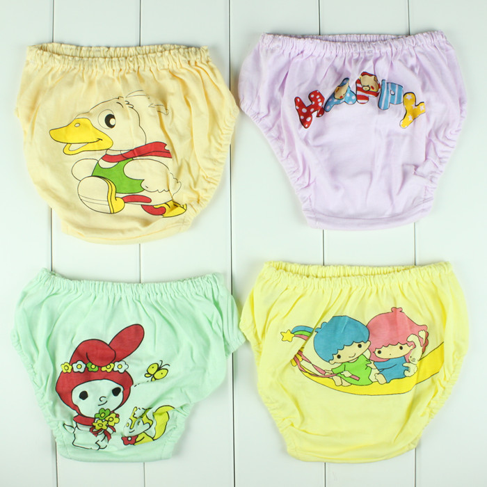 Baby panties baby panties 100% cotton baby underwear multi-color four seasons