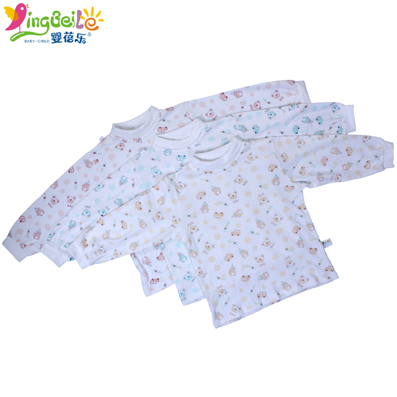 Baby print double faced beam turtleneck sweater soft and comfortable child top 4182