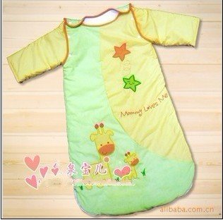 baby sleeping bag/sleepwear/Toddler sleeping bag sack/Baby sleeping bag filling with 100% cotton#8012