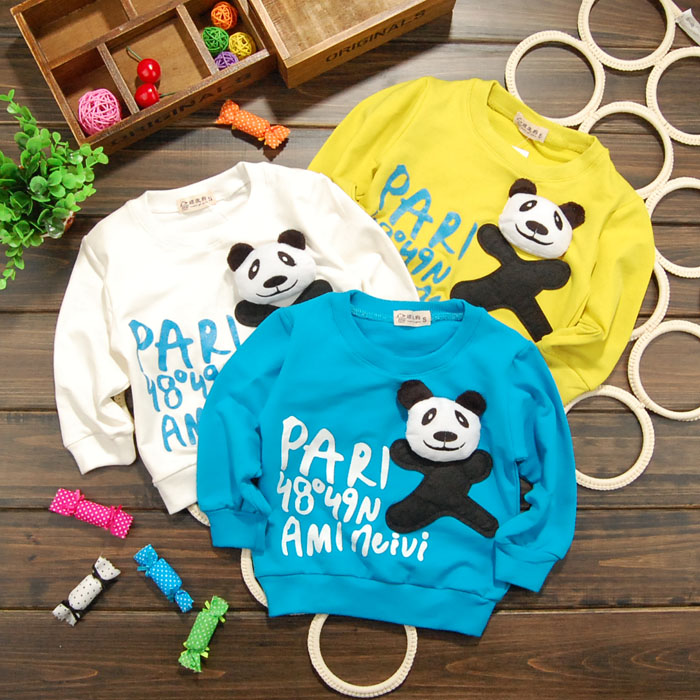 Baby sweatshirt baby long-sleeve T-shirt baby clothes children's clothing male female child 2013 spring and autumn