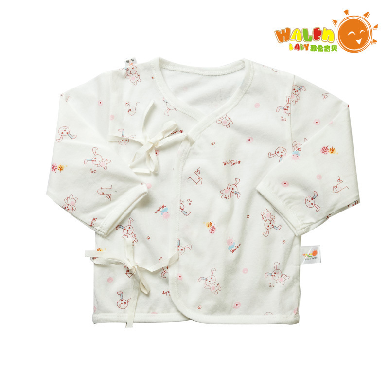 Baby underwear newborn sleepwear enterotoxigenic dricing 100% cotton monk clothing baby long-sleeve bandage top 12b 6