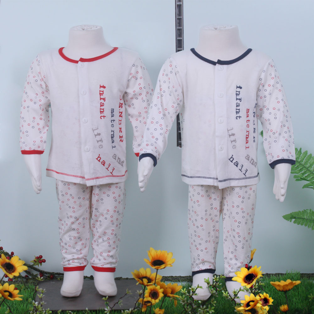 Baby underwear set spring and autumn child boys sleepwear long johns male child female child clothing clothes