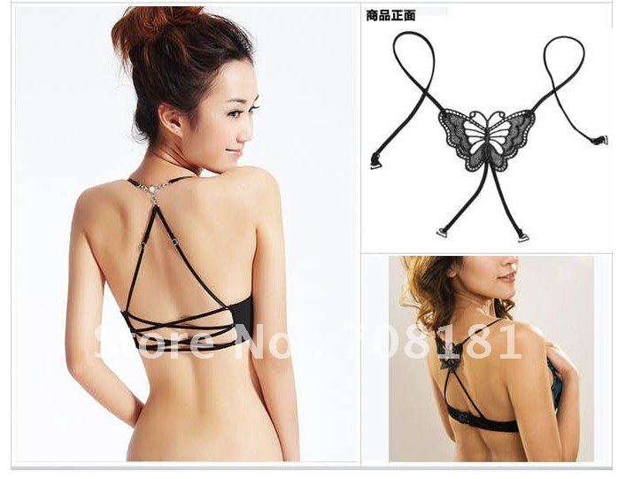 Back bow strap cross strap underwear bra straps