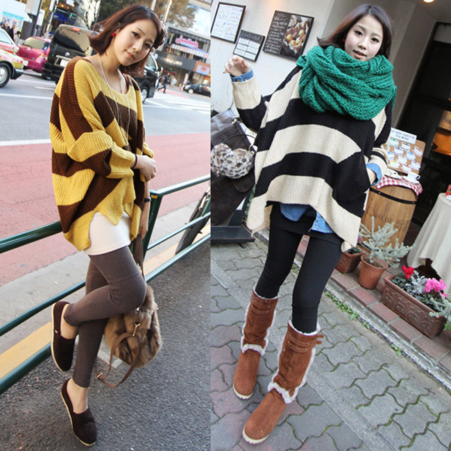 Bags long-sleeve loose sweater outerwear 11192 free shipping