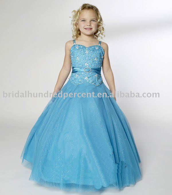 ball gown newest style pageant girl's gown dress