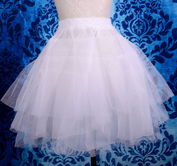 Ballet boneless short skirt evening dress short design panniers design short wedding dress pannier pleated pannier qc09