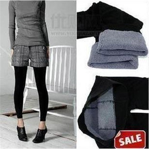 Bamboo charcoal fiber double layer warm pants bamboo charcoal warm pants