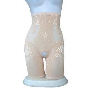 Bamboo charcoal nano crystal magnetic therapy superacids abdomen drawing butt-lifting high waist body shaping pants corset pants