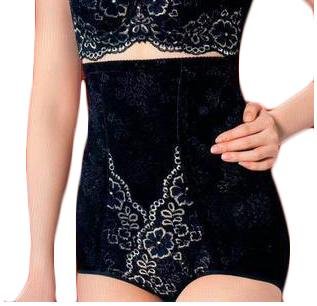 bamboo charcoal thin waist hip is thin abdomen trousers Shoufu strengthen shaping pants waist wear to the chest shaping pants