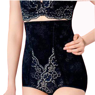 Bamboo fat burning high waist butt-lifting body shaping pants abdomen drawing bottom slim waist trigonometric slimming corset