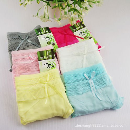 Bamboo Fiber Bow briefs Comfortable underwear quality guarantee pants FREE SHIPPING DN018