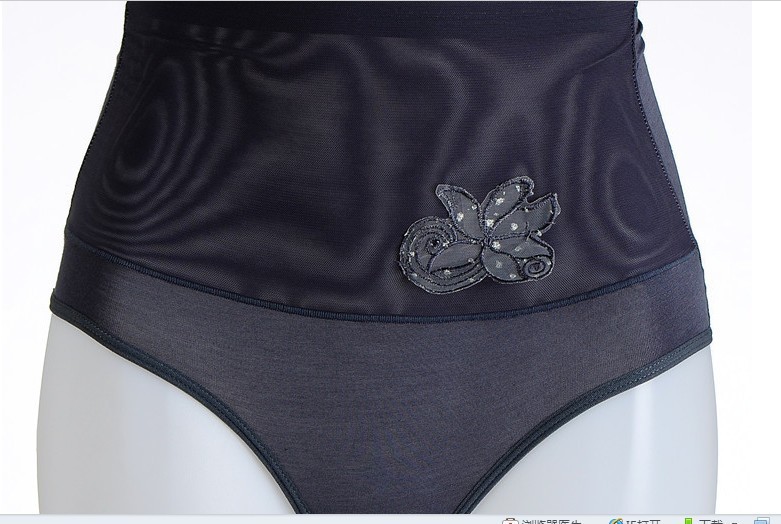 Bamboo Fiber Breathable High Waist Underwear Carrying buttock/abdomen in