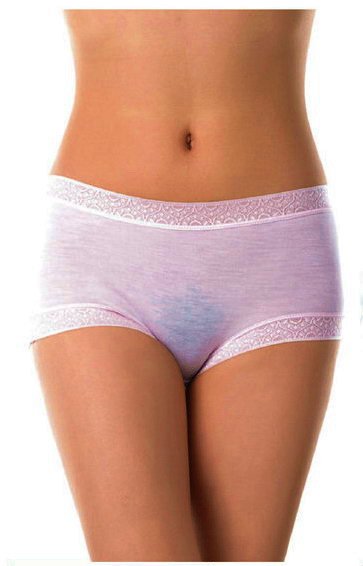 Bamboo Fiber Tracelessness Waist Panties Women's Underwear Briefs Knickers
