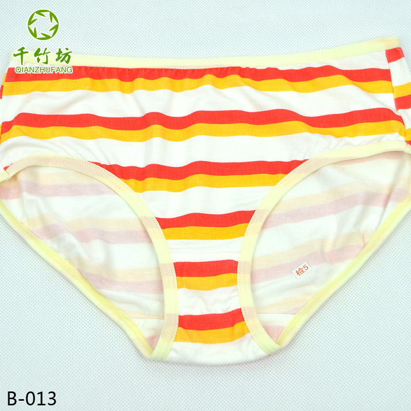 Bamboo fibre child panties autumn child trigonometric shorts baby panties