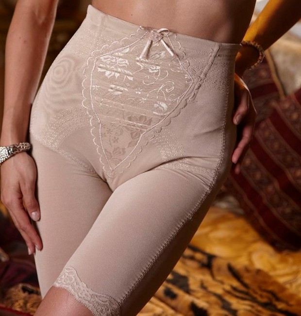 Bamboo high waist plastic pants superacids ! slim waist abdomen drawing butt-lifting stovepipe
