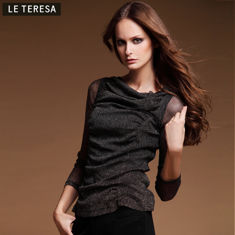 Barrystar recommend: Lt female 2013 autumn ol slim basic sweater