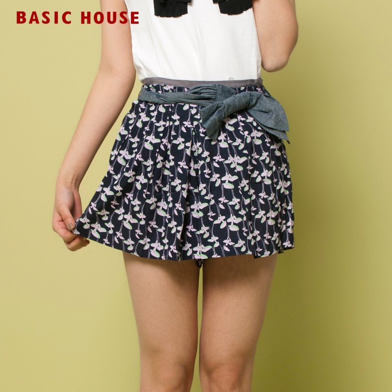 BASIC HOUSE women's all-match shorts hlpt320q