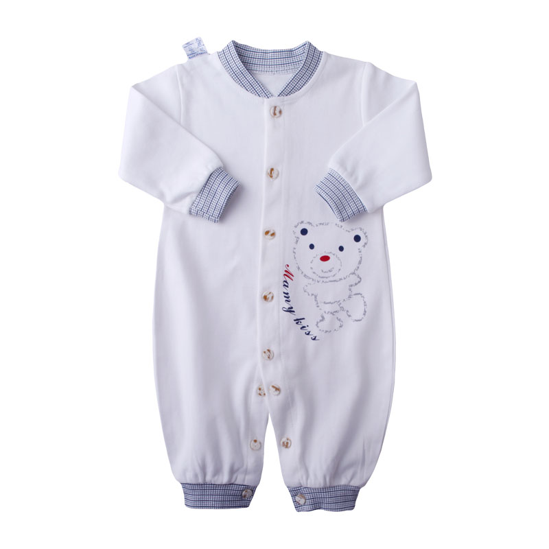Baylor baby autumn and winter underwear 6 - 12 months old baby clothes 100% cotton infant autumn female male 333