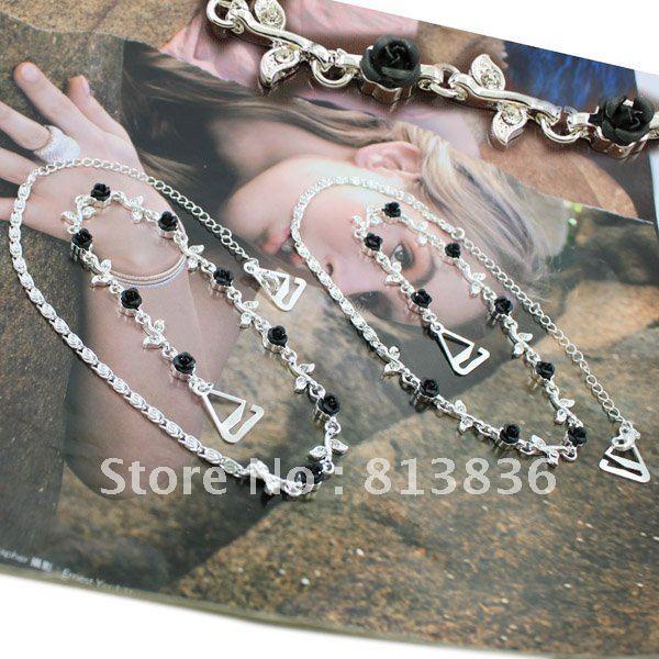 BB172-108!Min Order is USD10!Alloy Fashion Shoulder Bra Strap Crystal Rhinestone Imitation Diamond Ladies'  Apparel Ornament