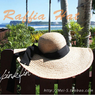 Beach cap campaigners strawhat female summer sun-shading travel high quality big along the cap