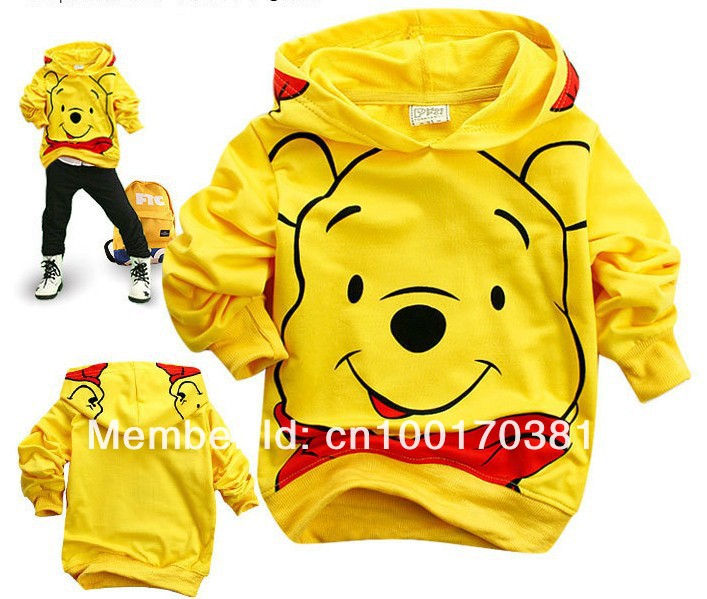 bear childrens clothing KT cat boy's girl's top shirts Hooded Sweater hoodie whole suits outfits