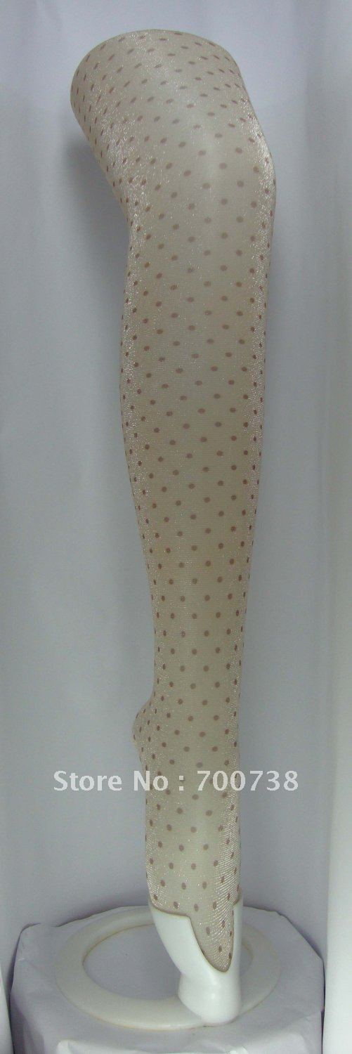 beautifu  hyaline panty hose in 2013 with dot pattern