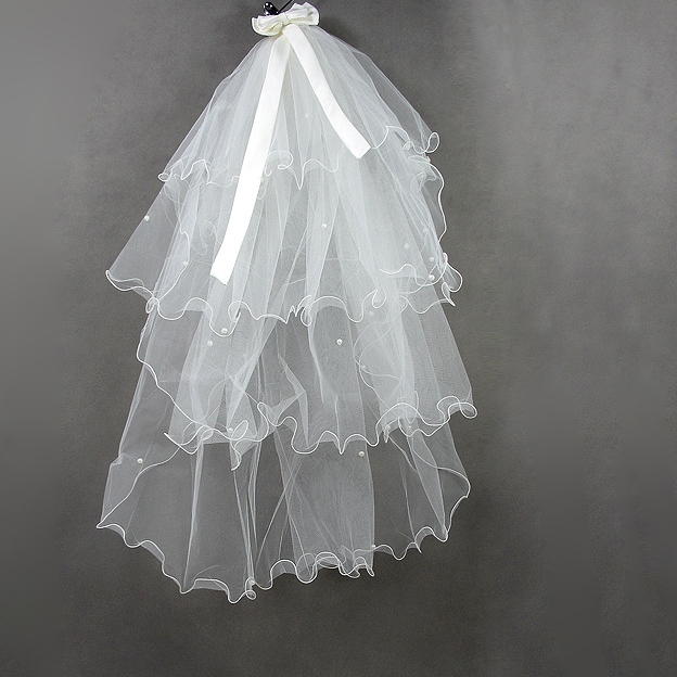 Beautiful elegant paragraph - veil bridal veil wedding dress veil bridal accessories ts658