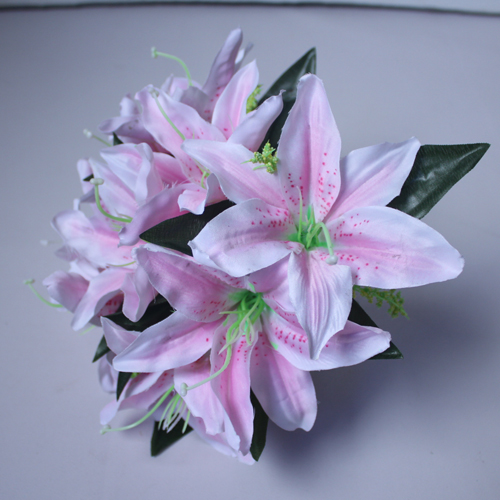 Beautiful lily flower wedding props festive wedding supplies lily houaphan
