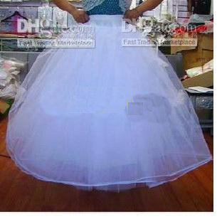 beautiful Wedding Dress Crinoline / Prom Gown/Petticoat / Underskirt Petticoats 0981