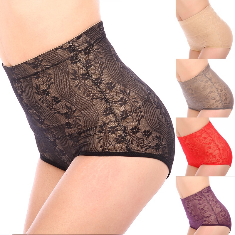 Beauty care body shaping pants high waist abdomen drawing butt-lifting bottom corset pants postpartum abdomen drawing pants