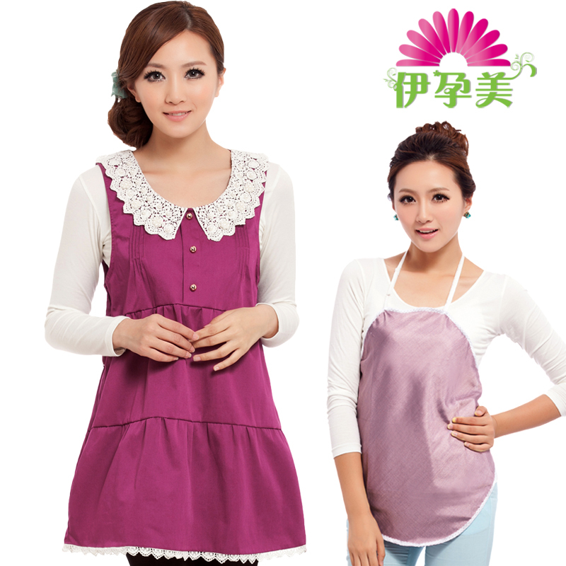 Beauty maternity radiation-resistant maternity clothing autumn and winter radiation-resistant clothes silver fiber apron