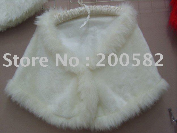 beige bridal Jacket ,fur wedding wrap in wholesale price ,fur Wedding Jackets WJ045