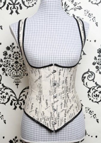Beige Color Underbust Corset  Sexy Lingerie Free shipping - 7319