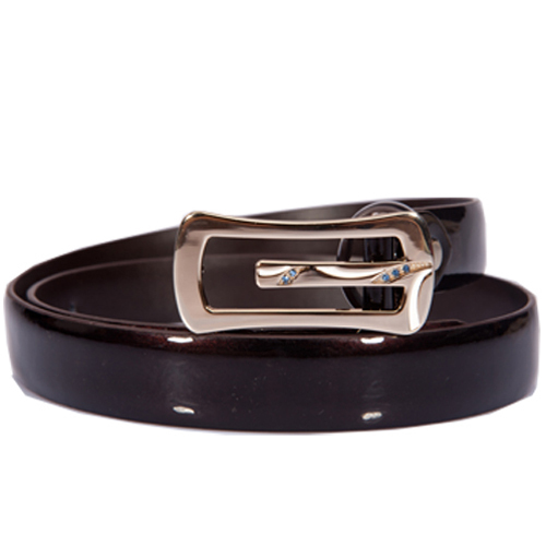 Belle genuine leather belt female decoration fashion women's strap female claretred plate buckle f0855 100% genuine leather belt