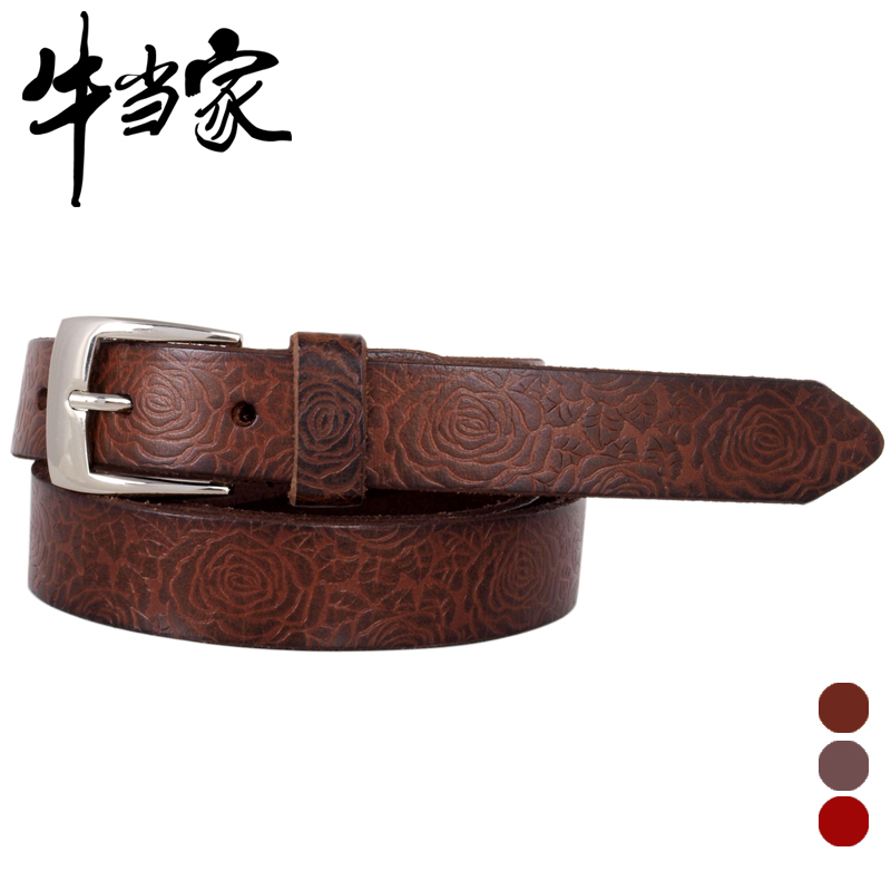 Belt Brand Freeshipping Belt female all-match strap Women women's genuine leather  genuine leather strap female fashion 273