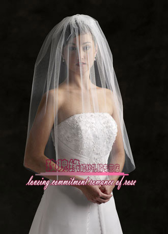 Belt bridal veil comb bridal veil short veil design formal wedding dress accessories soft screen veil