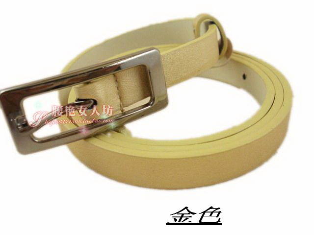 Belt female fashion all-match thin belt decoration strap Women one-piece dress belt