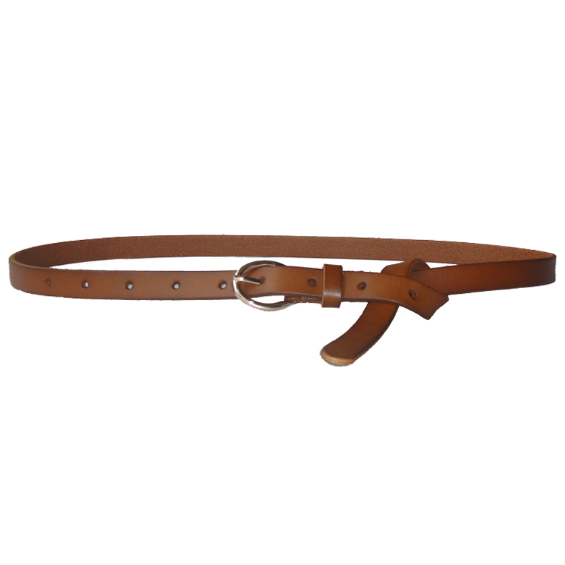 Belt female thin belt genuine cowhide leather strap fashion candy color all-match tieclasps 2001