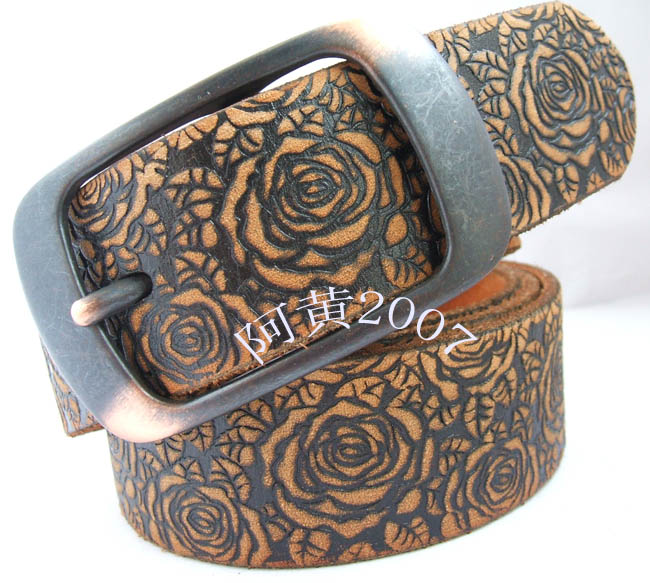 Belt women's genuine leather strap fashion all-match Women jeans casual belt