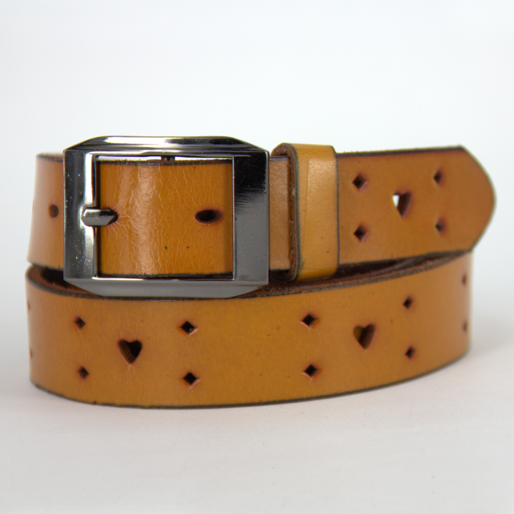 Belt Women women's genuine leather belt cowhide belt female all-match cutout women's strap Free shipping by CPAM