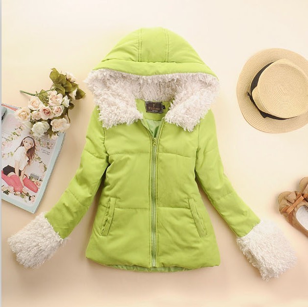 Berber fleece with a hood wadded jacket 8417146p85