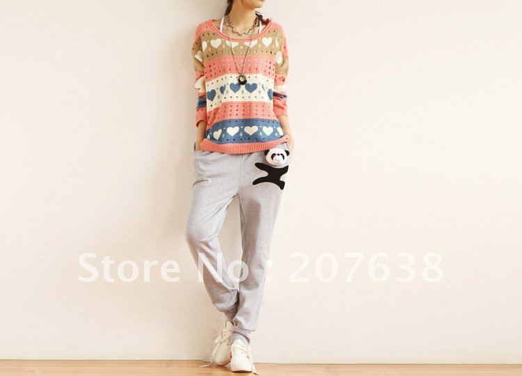 Best Selling!!2012 Fashin Winter Knitted Sweater pullover women + free shipping