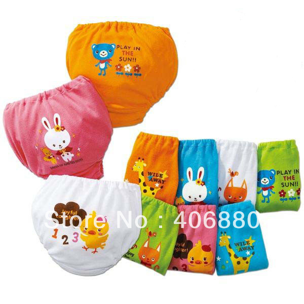 Best selling!! Cartoon pattern boy girls underwear Children underwear briefs boxer shorts Free shipping 10pcs/lot