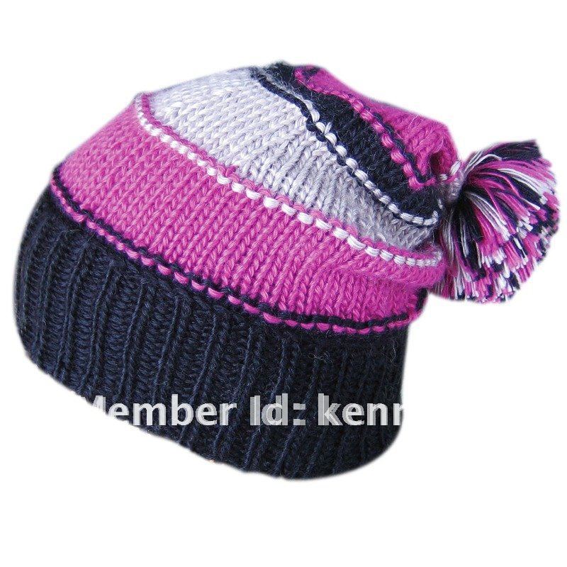 Best Selling Fashion Winter Beanie, Icelandic Wool Hat, Hand Knit Lady's Hat, Kenmont Branded Hat KM-1062-05