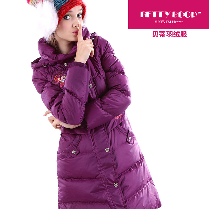 Betty BETTY Women medium-long slim down coat 10b509