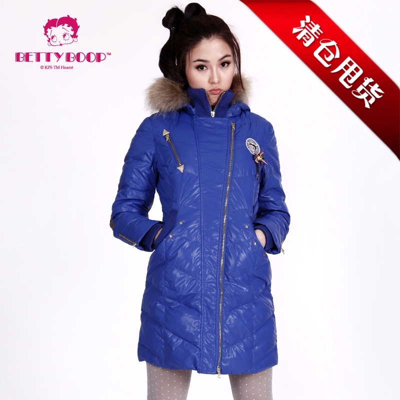 Betty boop BETTY women's medium-long winter slim women's down coat