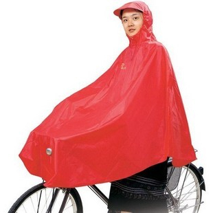 Bicycle raincoat bicycle poncho raincoat extra large windproof clip belt n118